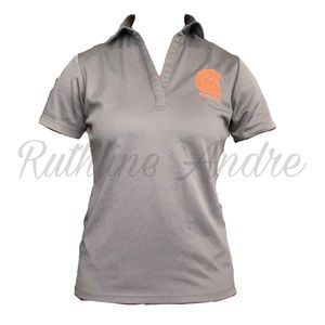 "Dri-fit" like collared Lely High School shirt